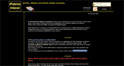 Desktop Screenshot of fabriceharari.com